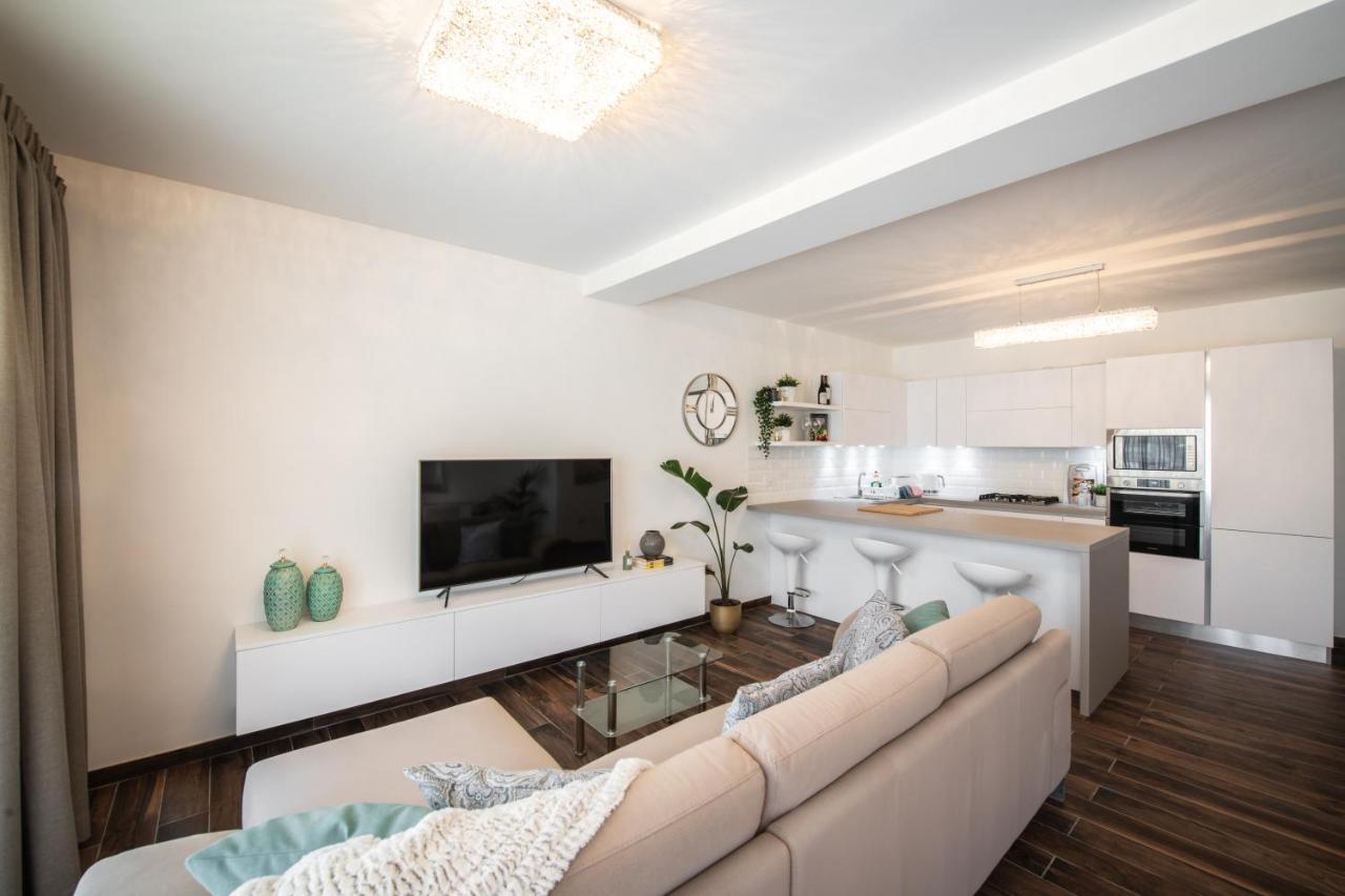 Electra Residence - Luxury Central Beachview Apartment Marsalforn Zewnętrze zdjęcie