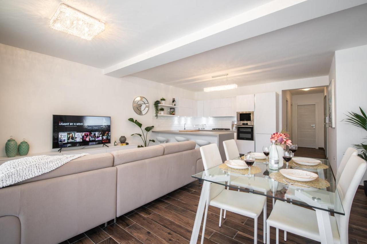 Electra Residence - Luxury Central Beachview Apartment Marsalforn Zewnętrze zdjęcie