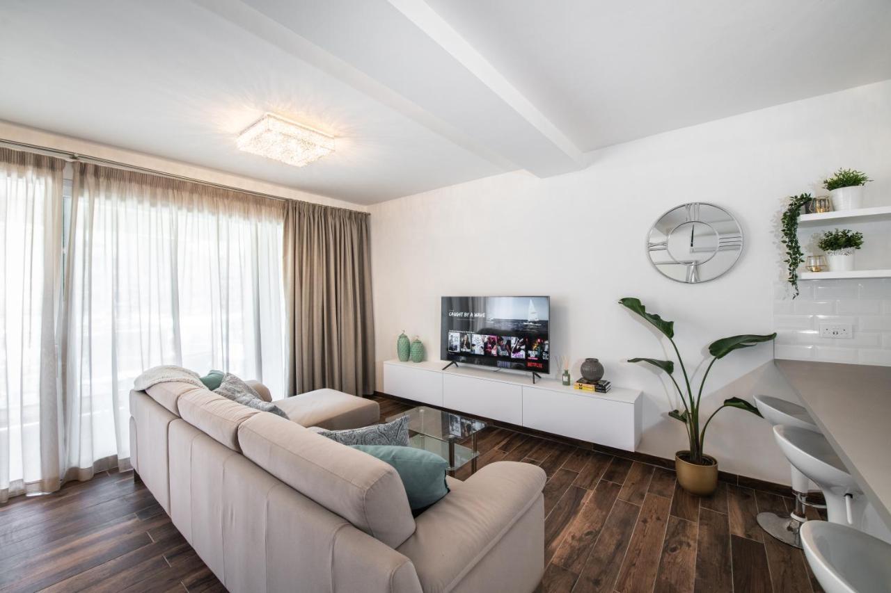 Electra Residence - Luxury Central Beachview Apartment Marsalforn Zewnętrze zdjęcie