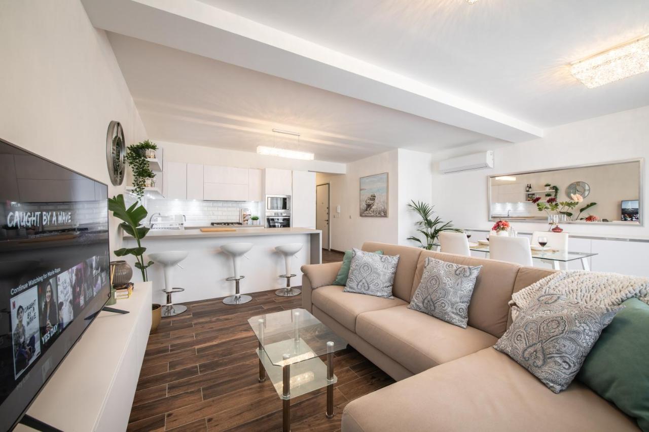 Electra Residence - Luxury Central Beachview Apartment Marsalforn Zewnętrze zdjęcie