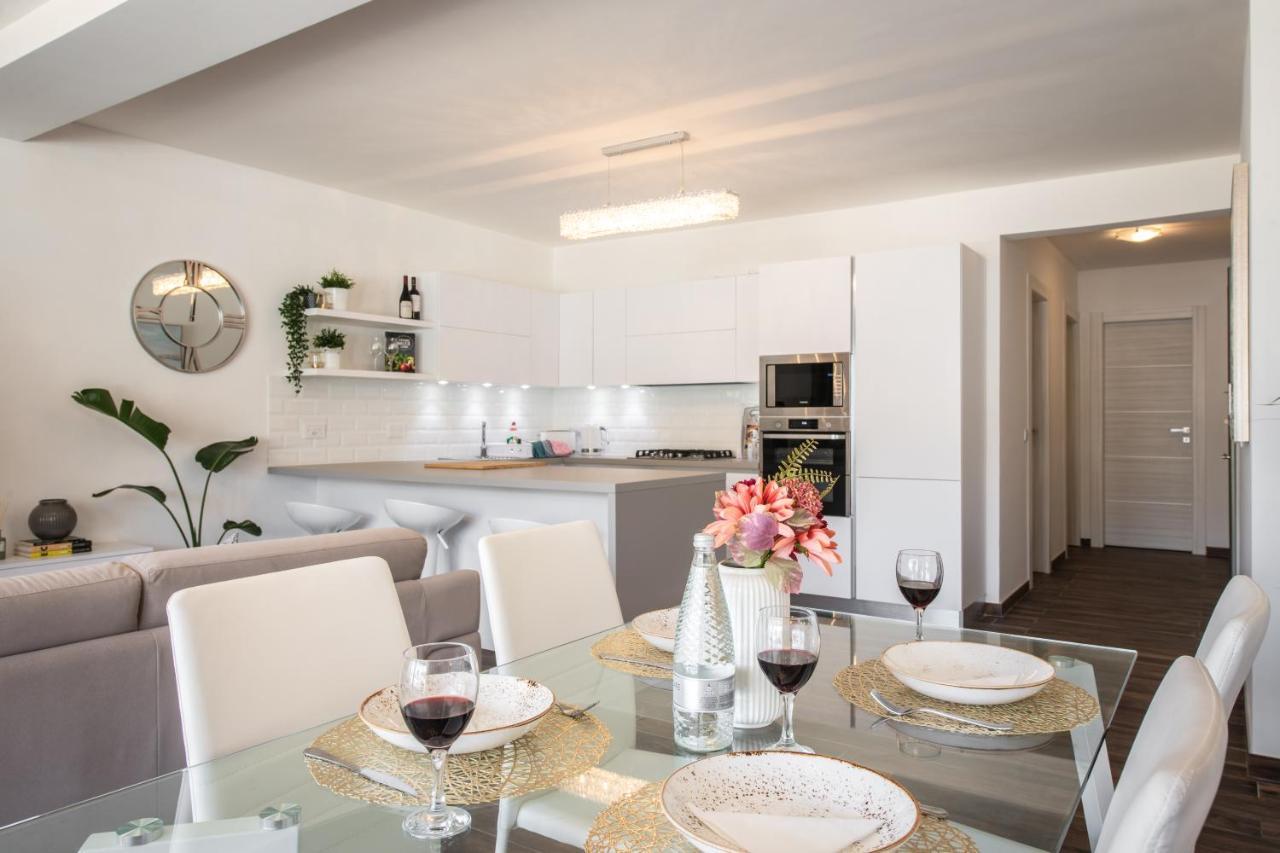 Electra Residence - Luxury Central Beachview Apartment Marsalforn Zewnętrze zdjęcie